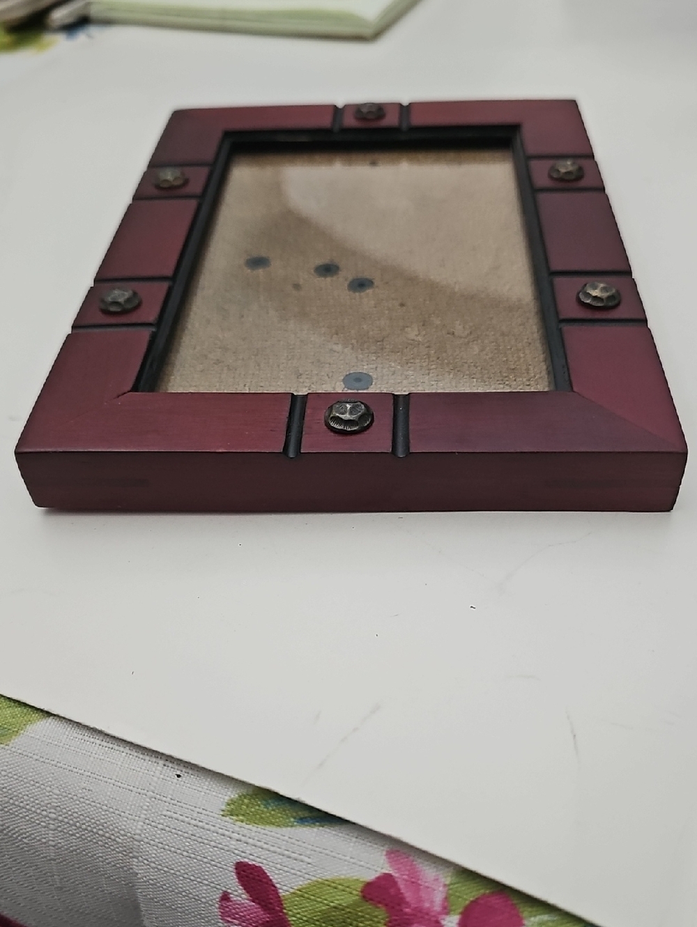Rosewood Ebony Decorative Photo Frame - Kenrich Style 15846  4 X 6 - Picture 9 of 11
